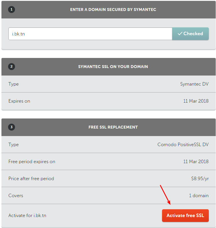 将Symantec SSL免费替换为Comodo SSL全过程